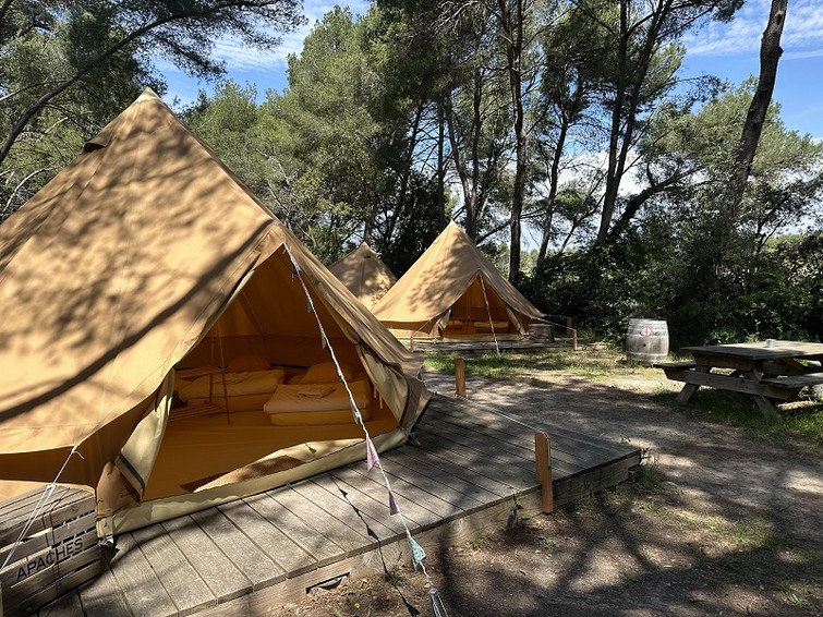 Domaine de la Grangette - Tipis